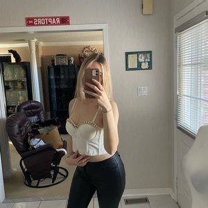 Push Up Clasp “Bra-Top” With Padding